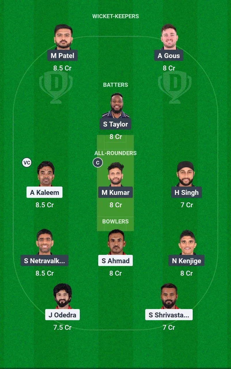 OMN vs USA T20I Series, 2025