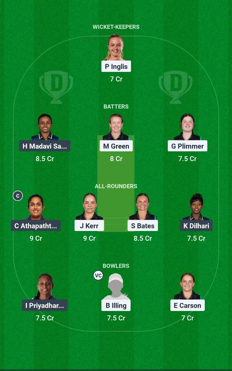 NZ-W vs SL-W 3rd ODI