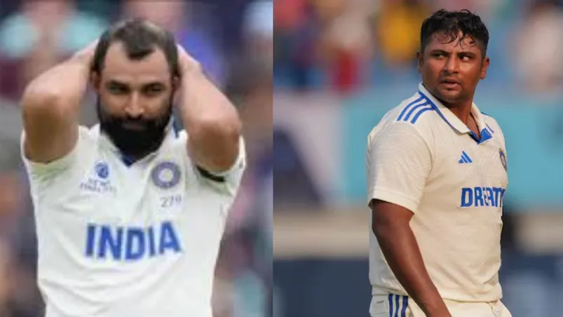 शमी और सरफराज हो सकते हैं बाहर