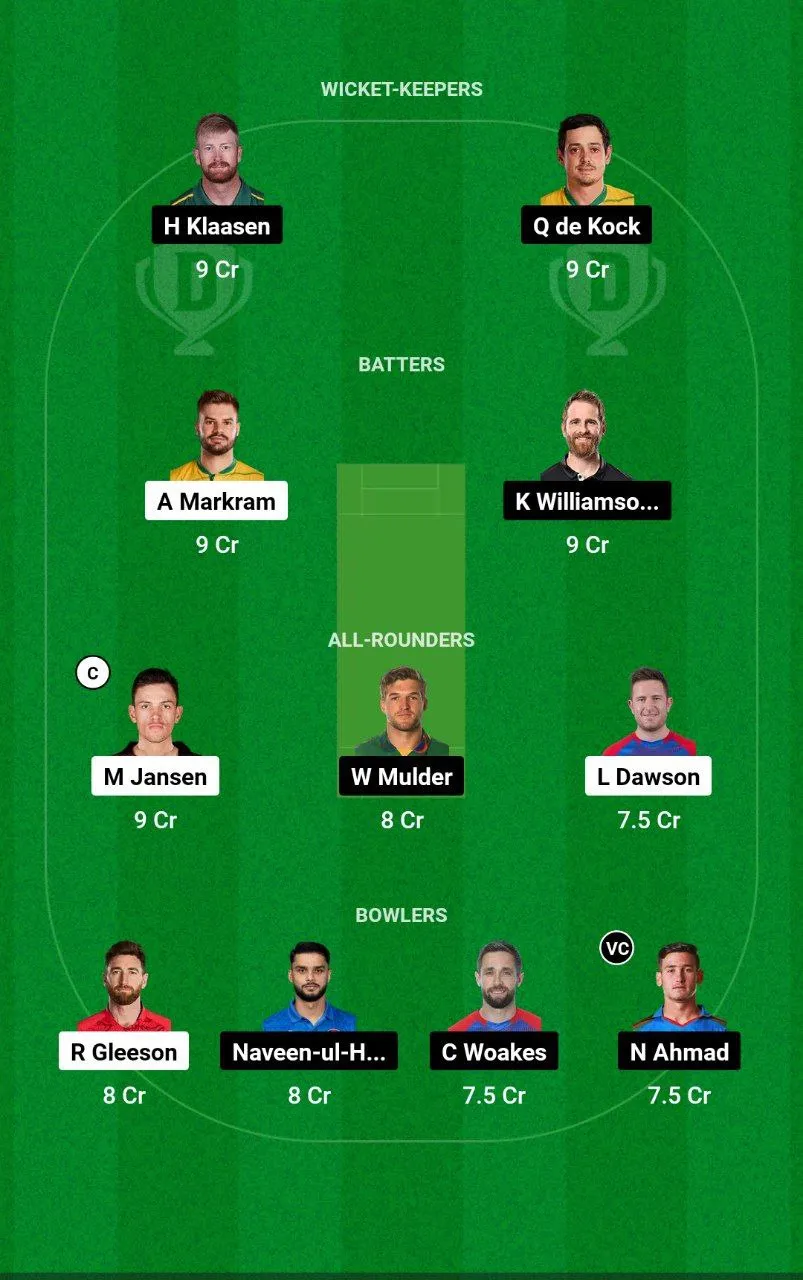 SEC vs DSG SA20 League, 2025