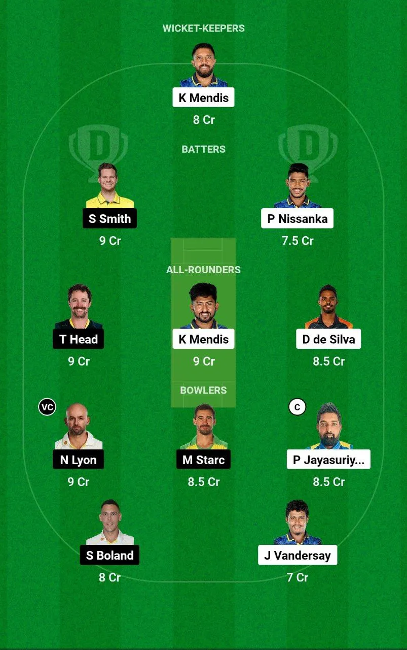 SL vs AUS
