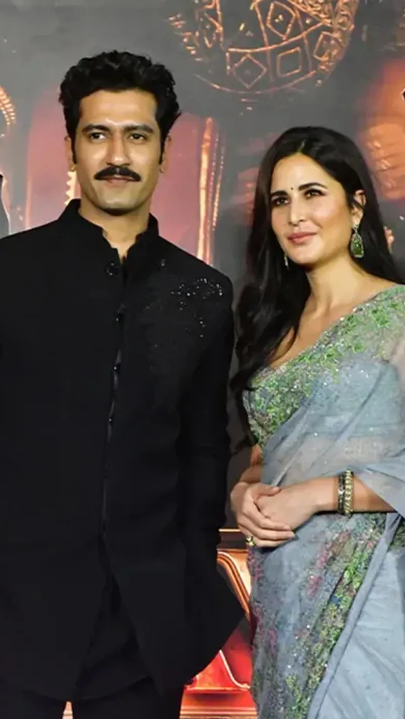 Katrina Kaif arrived with Vicky Kaushal at the special screening of Chhaava (2)