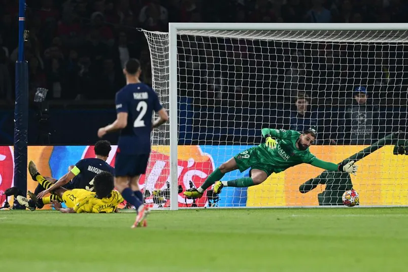 PSG vs Dortmund: Donnarumma's brilliant save denies Adeyemi from scoring