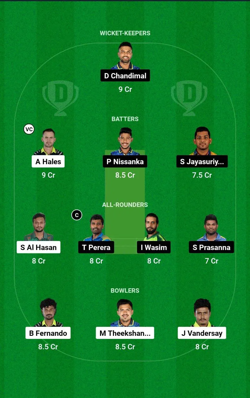 GM vs KB Lanka T10 Super League, 2024