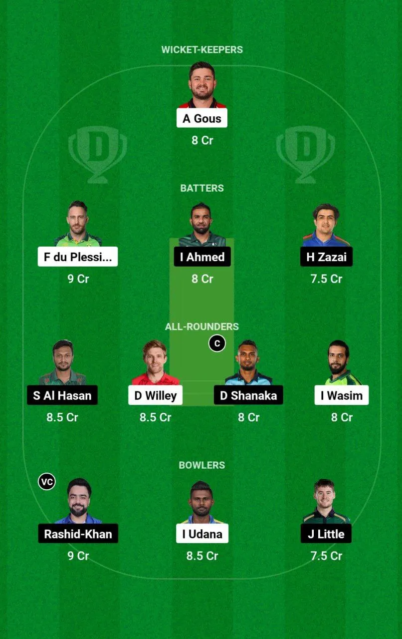 MSA vs BT Abu Dhabi T10