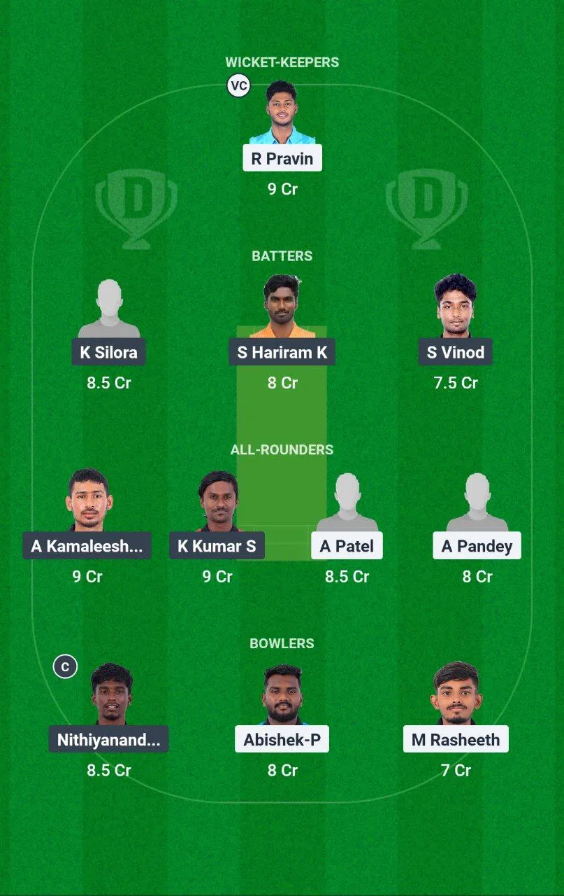 SHA vs TUS Pondicherry T20