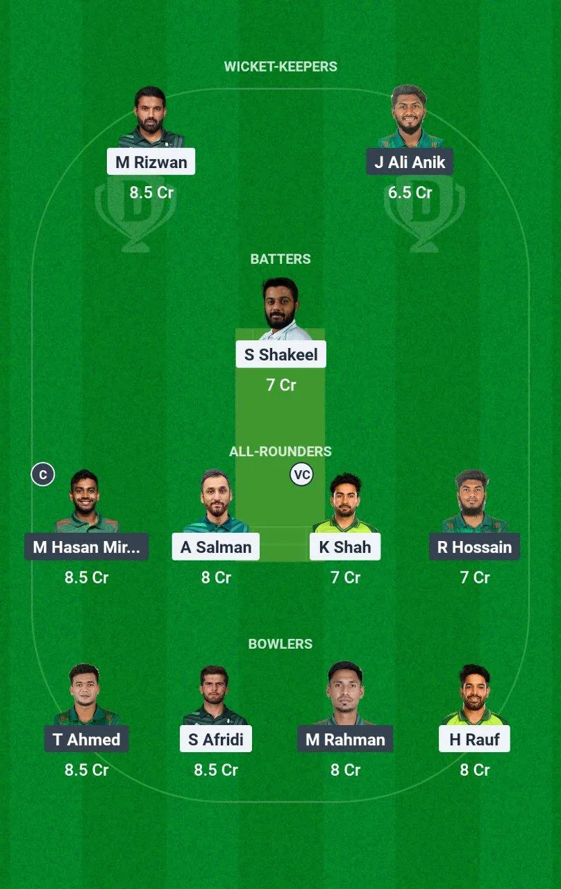 PAK vs BAN ICC Champions Trophy