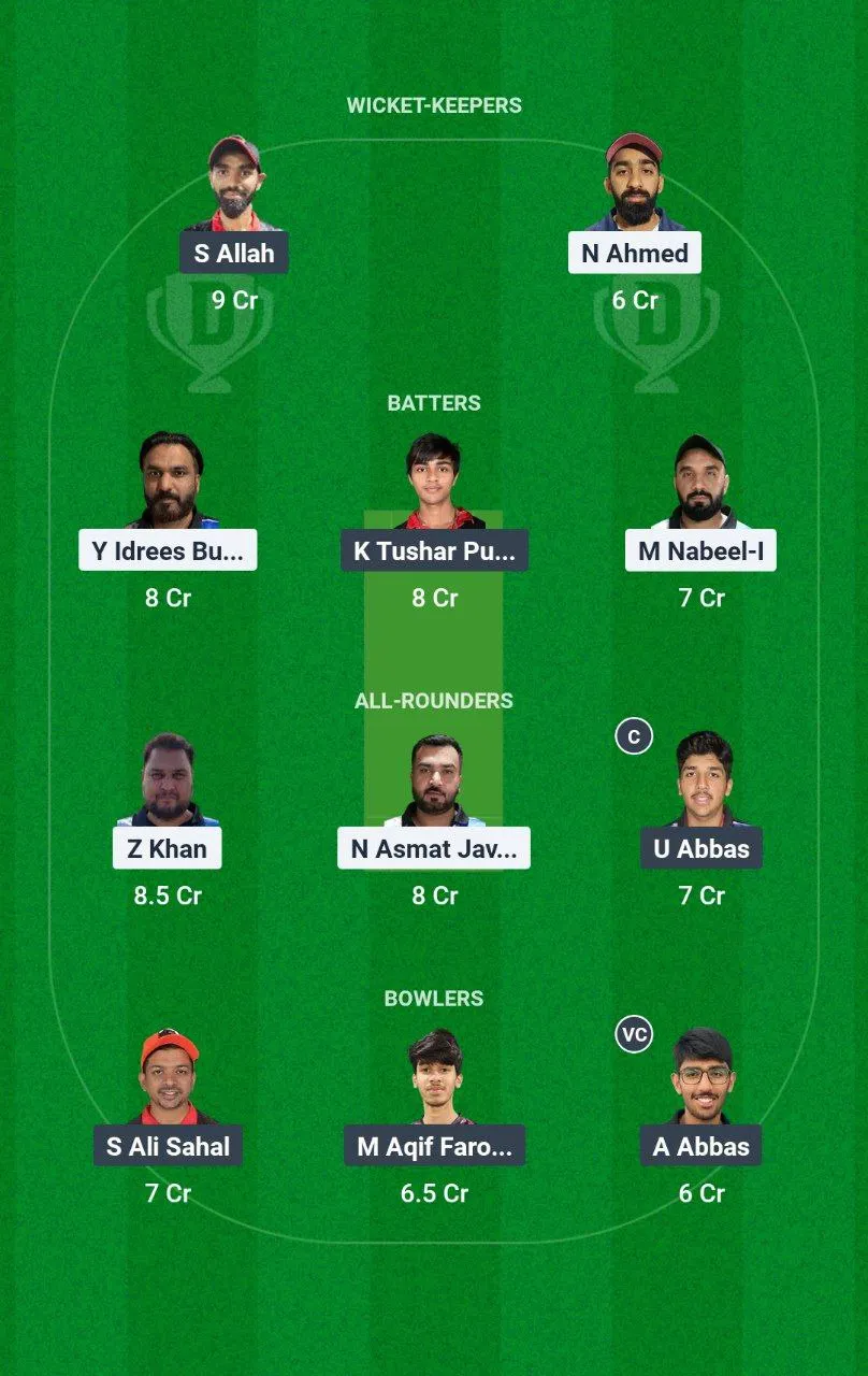 MEC vs THN Kuwait T10 ARS Ramadan Trophy