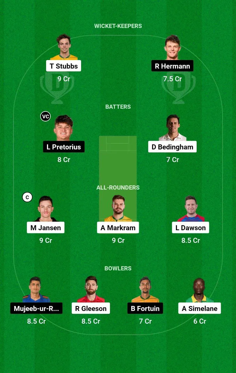 SEC vs PR SA20 League, 2025