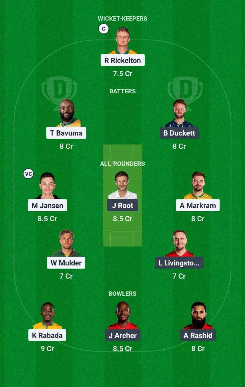SA vs ENG ICC Champions Trophy