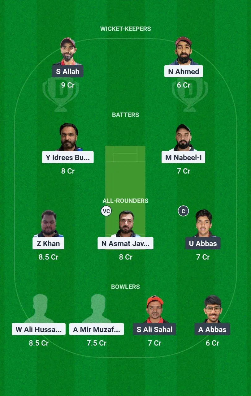 MEC vs THN Kuwait T10 ARS Ramadan Trophy