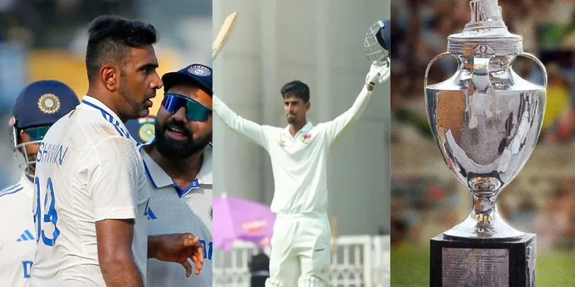  R Ashwin, Tanush kotian , ranji trophy 2025