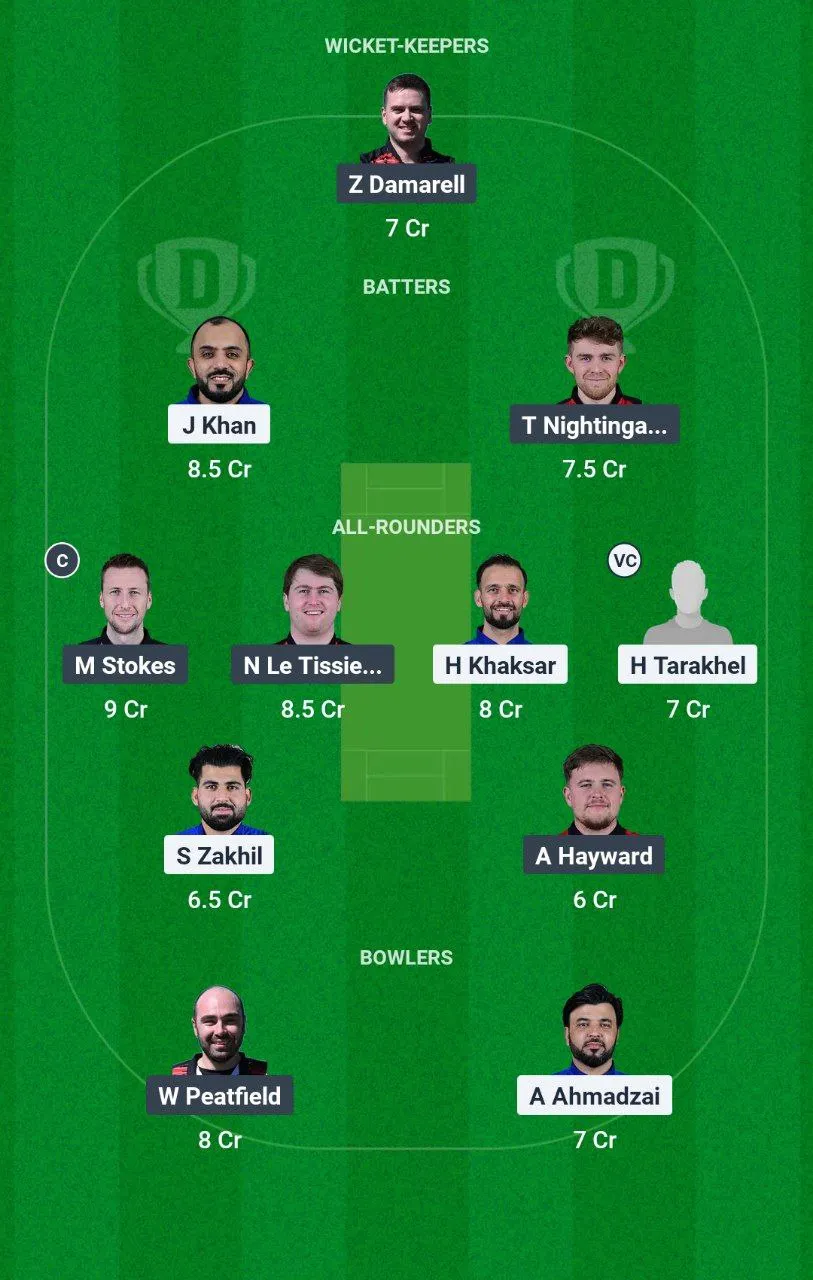 BEV vs IPC European T10 Cricket League