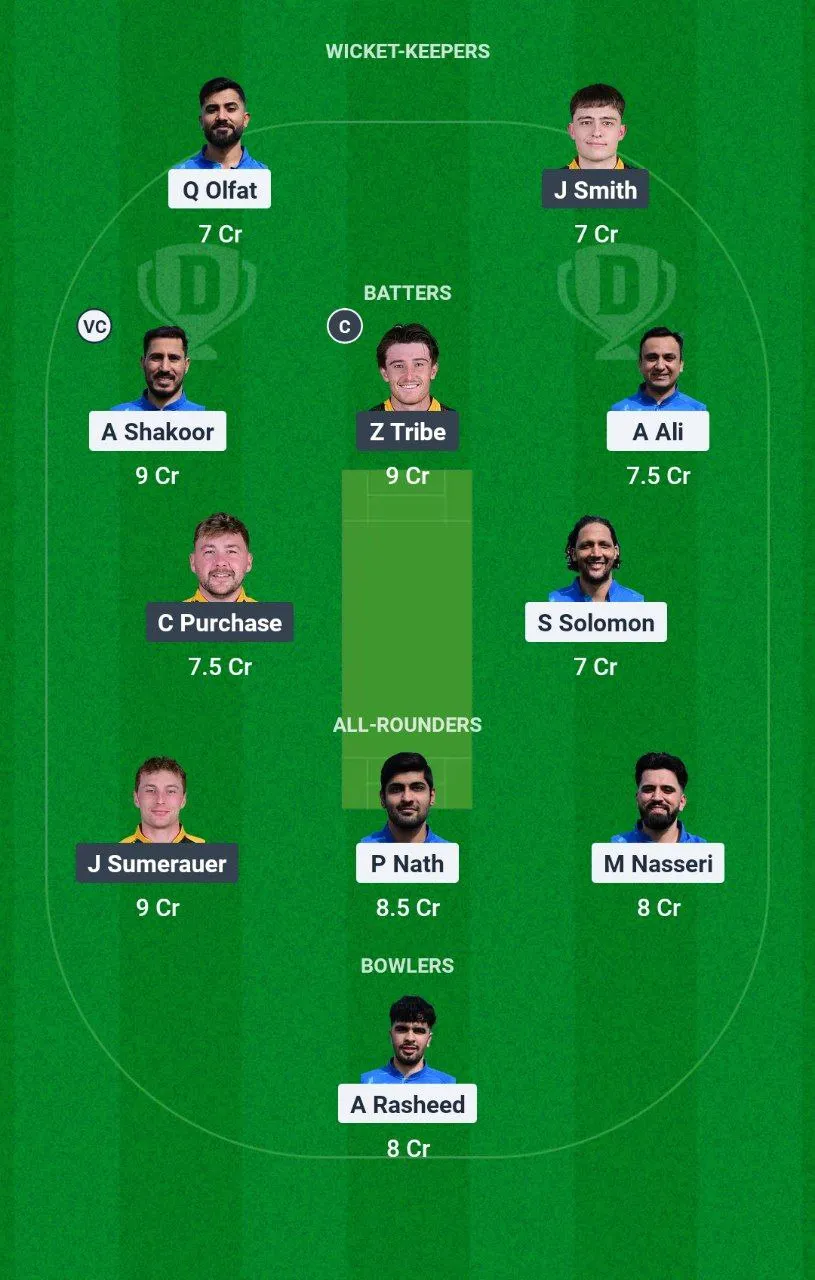 DCC vs FAR European Cricket League