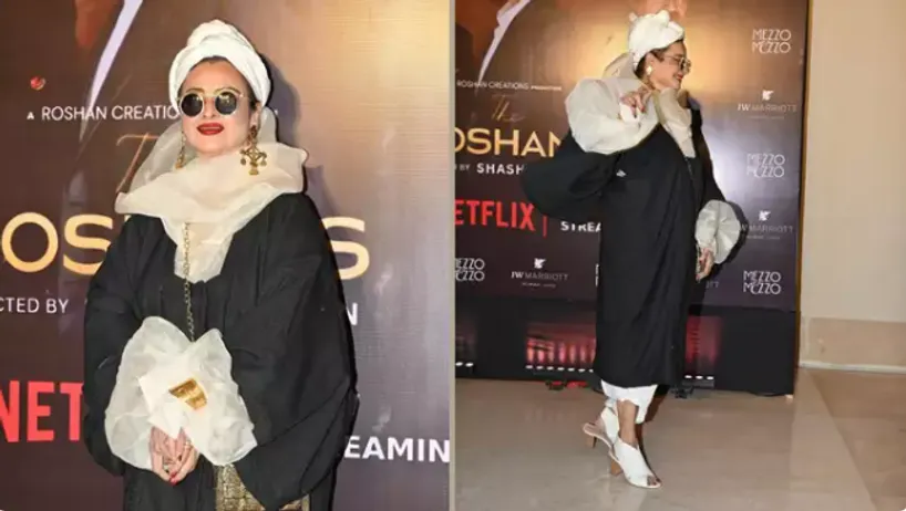 rekha bold look