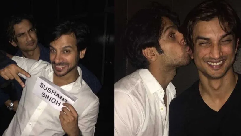Karan Veer Mehra and Sushant Singh Rajput