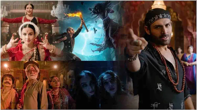Bhool Bhulaiyaa 3 Trailer Release: 'ठरकी' और 'पाखंडी' बने Kartik Aaryan,  कौन होगी असली 'मंजुलिका'? - Bhool Bhulaiyaa 3 Trailer Released Kartik  Aaryan Triptii Dimri Romance Vidya Balan Madhuri Dixit Horror Scene