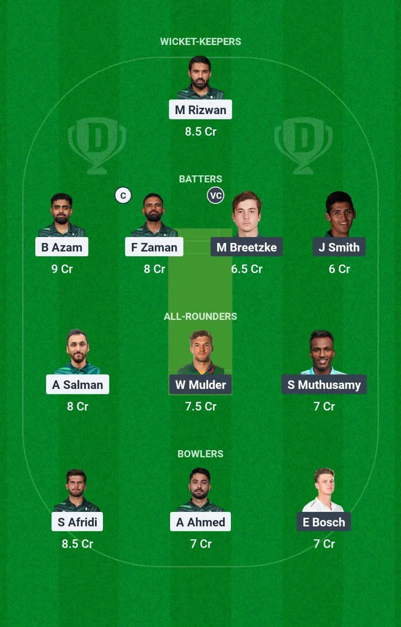 PAK vs SA 3rd ODI