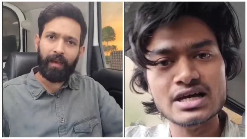 Vikrant Massey gets caught in heated exchange with cab driver on camera;  fans call it a 'promotional gimmick'. Watch | Bollywood News - The Indian  Express