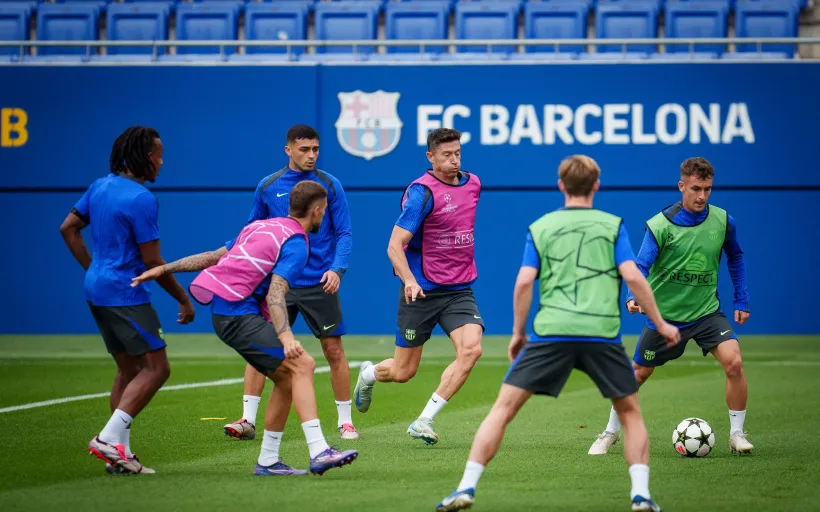 Monaco vs Barcelona Updates: Barcelona in training before the matchday - sportzpoint.com