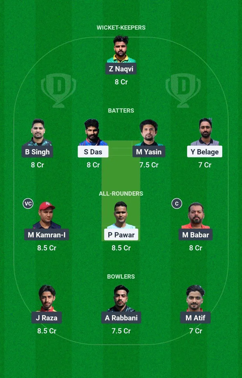 ZA vs PIC European T10 Cricket League