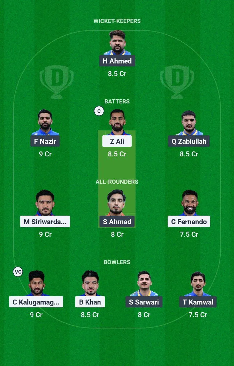 RCC vs ZNCC European Cricket League