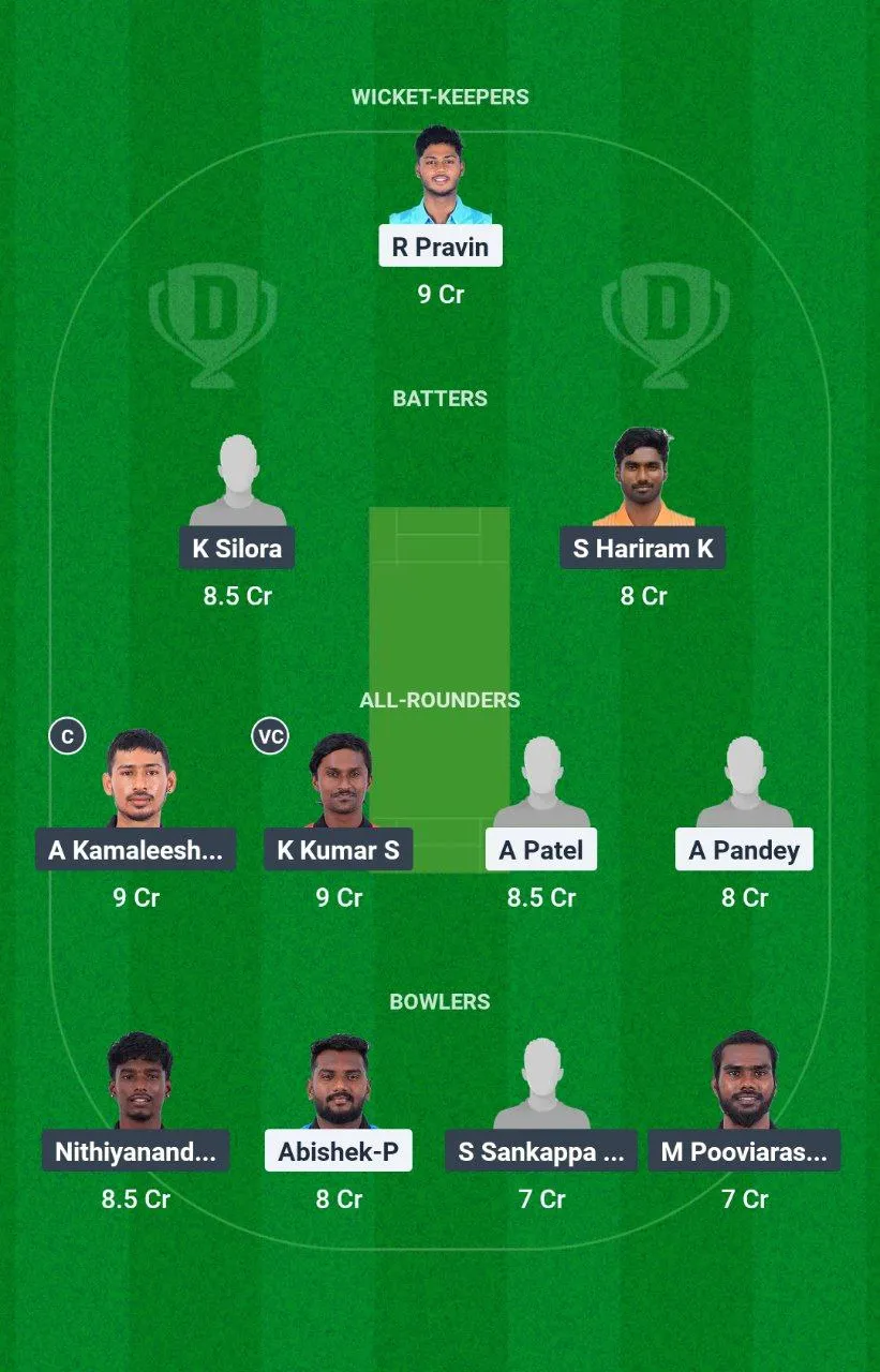 SHA vs TUS Pondicherry T20