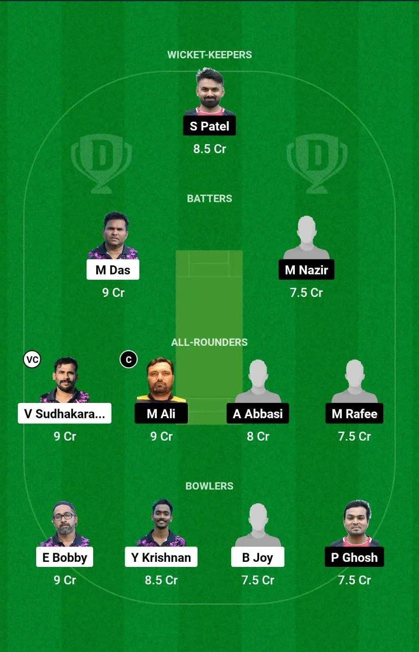 MMA vs MTD ECS T10 Malta, 2024