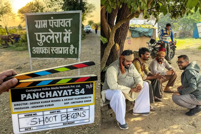 Panchayat Season 4: फुलेरा गांव में फिर होगी प्रधान और सजीव जी की बैठकी, 'पंचायत  सीजन 4' की शूटिंग शुरू, देखें तस्वीरें