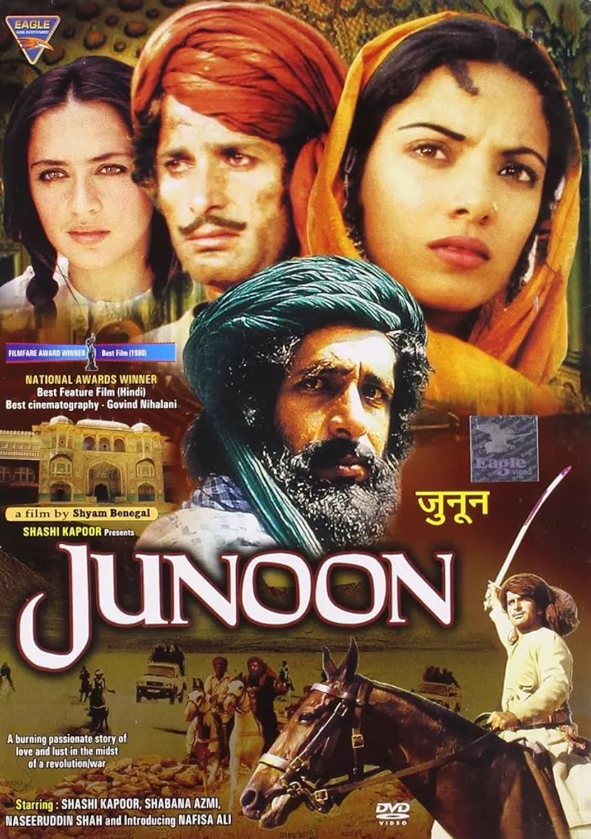 Junoon: Amazon.in: Jalal Agha, Nafisa Ali, Tom Alter, Shyam Benegal, Jalal  Agha, Nafisa Ali: सिनेमा और TV शो
