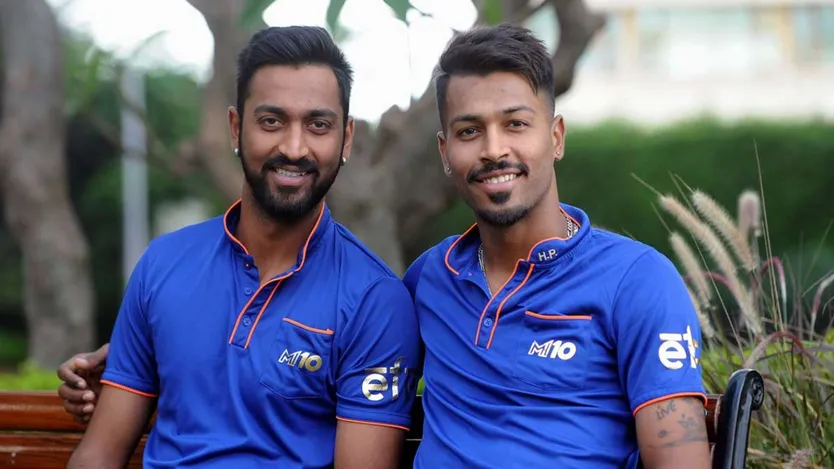 Hardik Pandya and Krunal Pandya