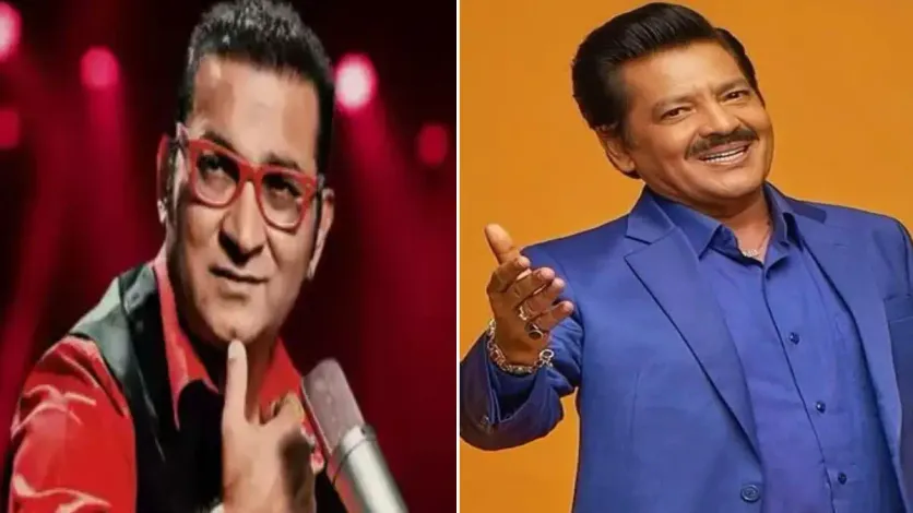 Udit Narayan: उदित के लिप Kiss के बाद अभिजीत भट्टाचार्य ने खींची टांग, कहा-  'उन्हें सफलता का आनंद लेने दो' - Haribhoomi