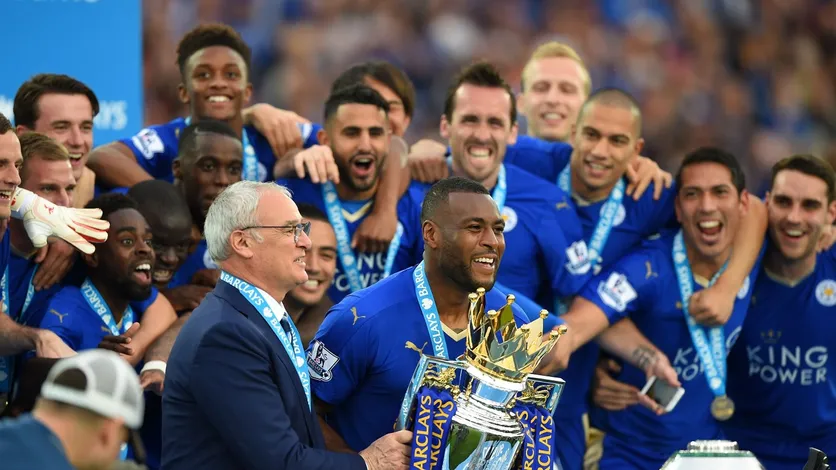 Leicester City won the Premier League title in the 2015-16 season