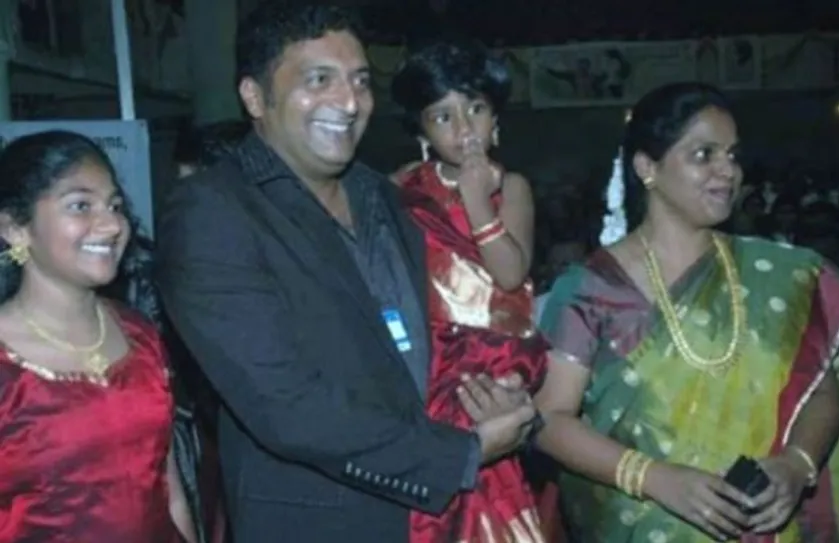 Prakash raj wife lalitha kumari daughter meghna priya