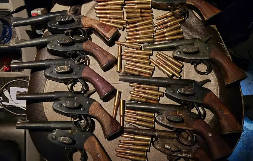 firearms recovered