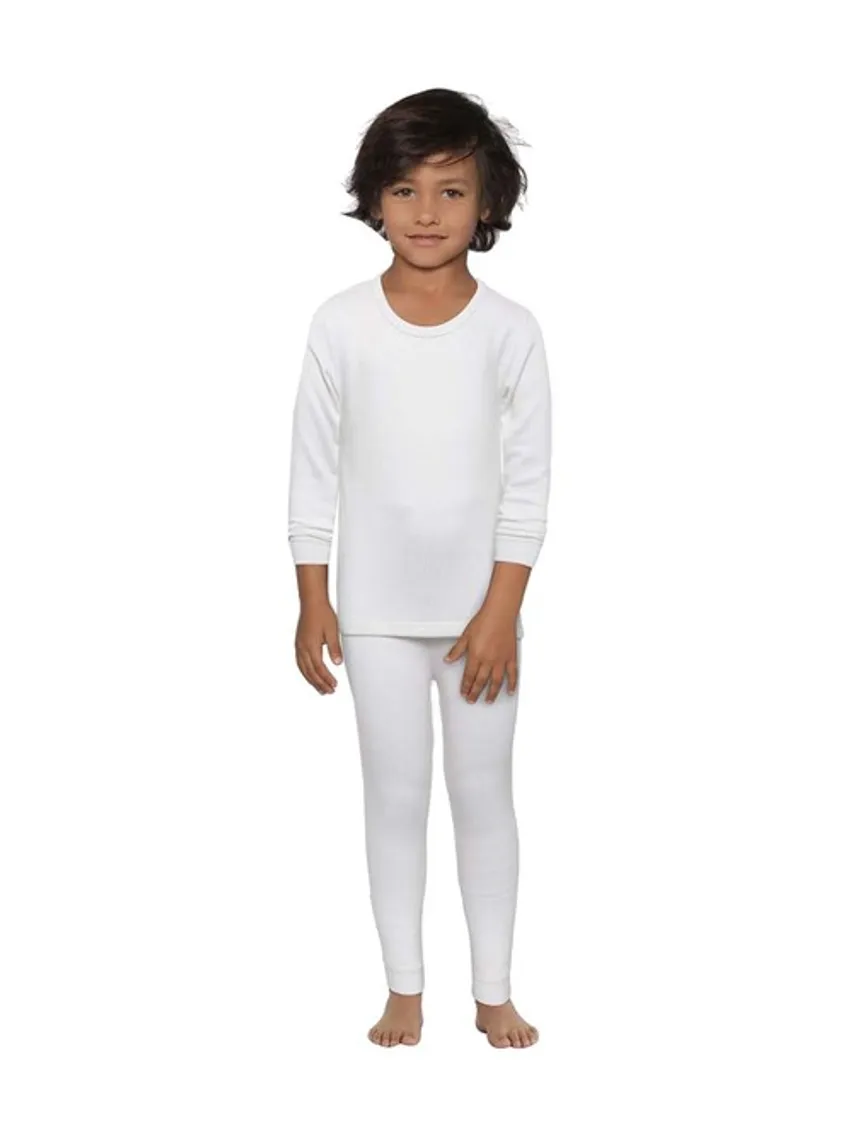 Buy Kanvin White Thermal Leggings - Thermal Bottoms for Women