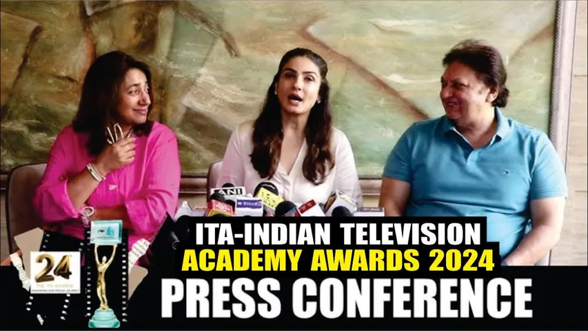 Raveena Tandon Joins ITA Awards, Shares Her Thoughts with the Media