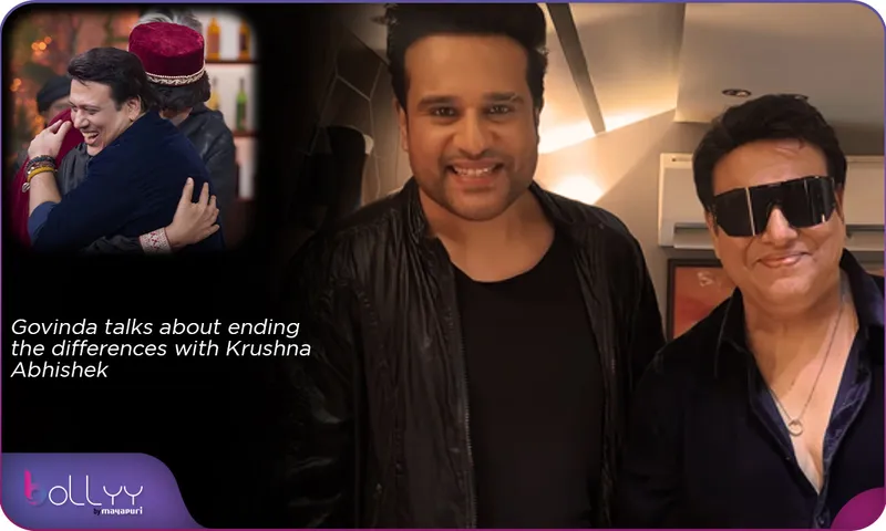 Govinda talks about ending the differences with Krushna Abhishek