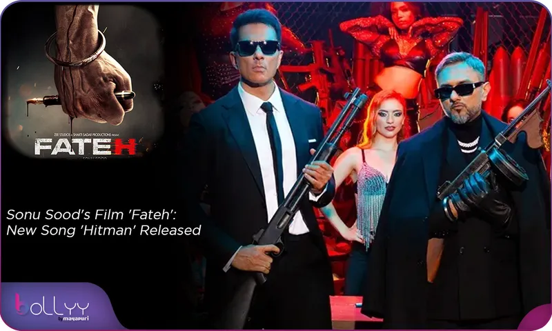 Sonu Sood's Film 'Fateh' New Song 'Hitman' Released