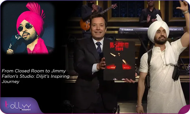 From Closed Room to Jimmy Fallon's Studio Diljit's Inspiring Journey