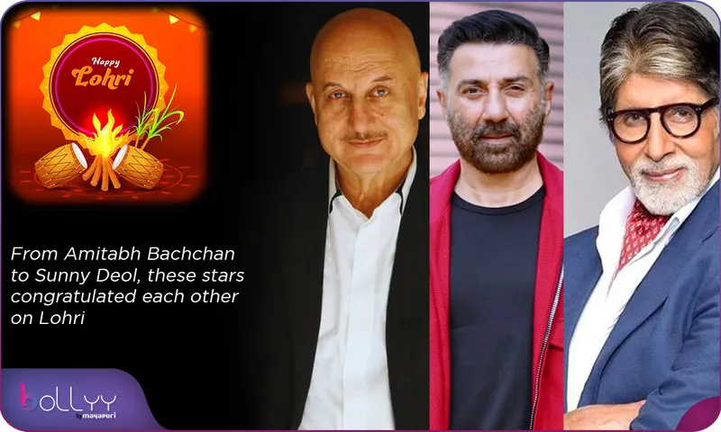 From Amitabh Bachchan to Sunny Deol, these stars congratulated each other on Lohri
