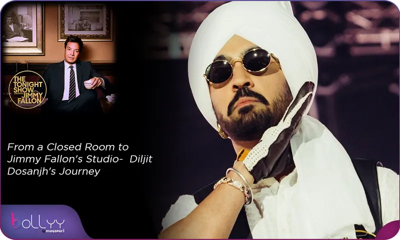 From a Closed Room to Jimmy Fallon's Studio-  Diljit Dosanjh's Journey