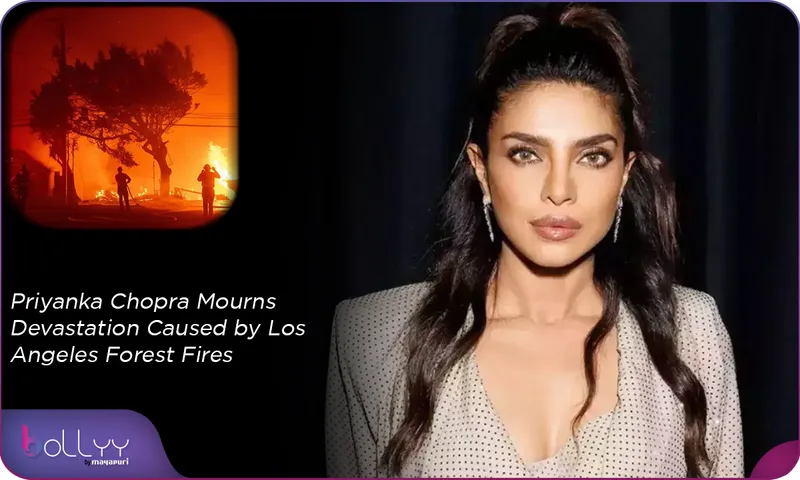 Priyanka Chopra Mourns Devastation Caused by Los Angeles Forest Fires