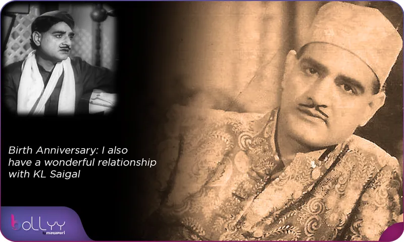 relationship with KL Saigal