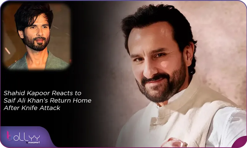 Shahid Kapoor Reacts to Saif Ali Khan’s Return Home After Knife Attack