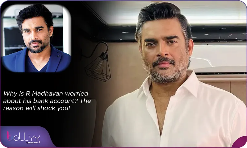 Why is R Madhavan worried about his bank account The reason will shock you!