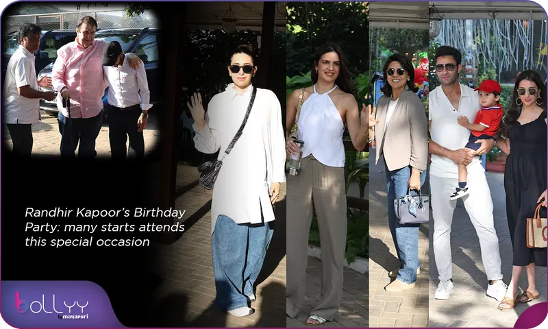 Randhir Kapoor’s Birthday Party many starts attends this special occasion