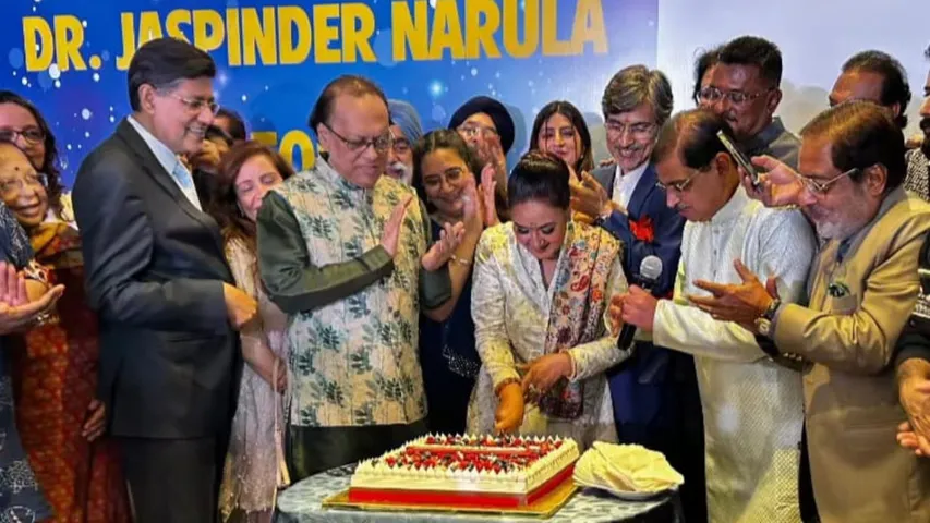 Narula's 'Padma Shri' honour grand celebration