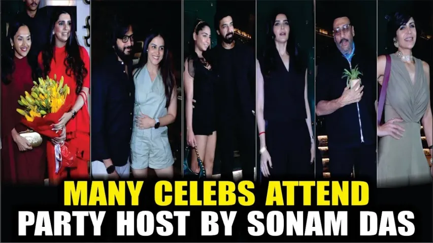 Many Celebrities Attend Dinner Party Hosted by Sonam Das