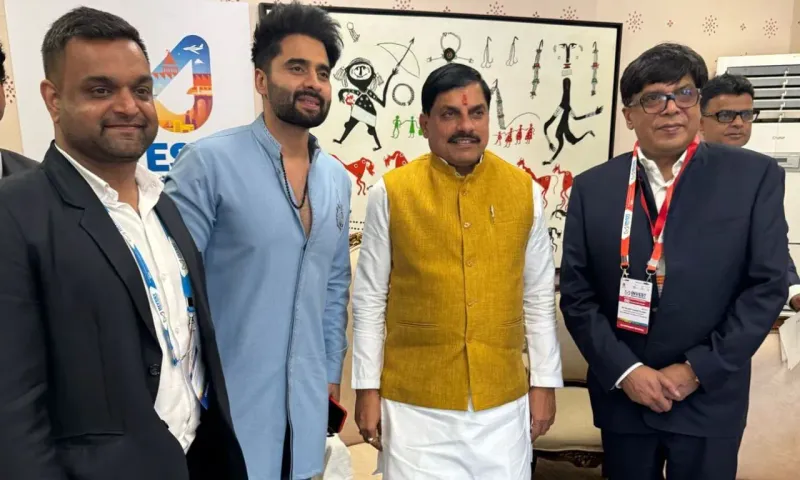 Jackky Bhagnani Meets MP CM to Boost Entertainment Infrastructure in the State